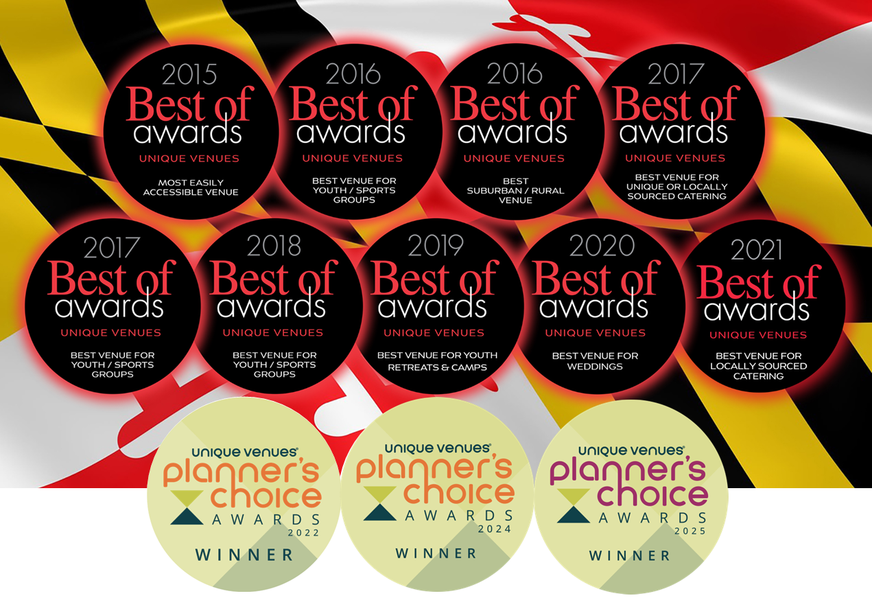 Unique Venues Awards Won - List as an Image