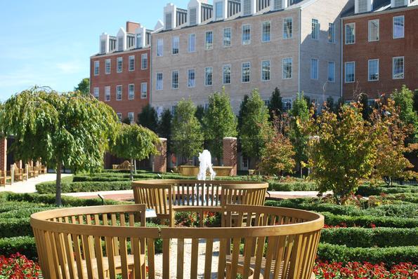 Samuel Riggs IV Alumni Center and Moxley Garden