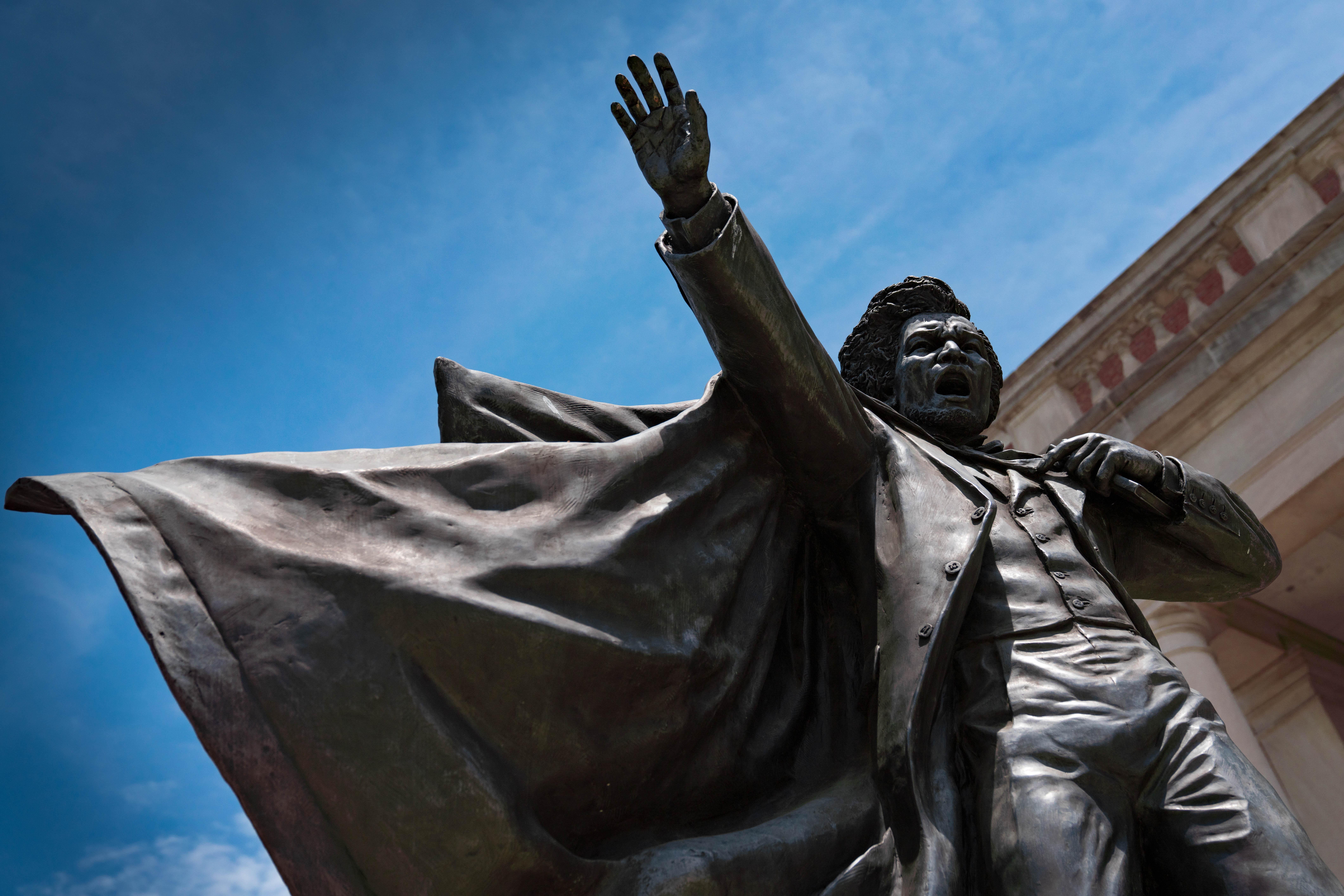 Frederick Douglas Square Statue